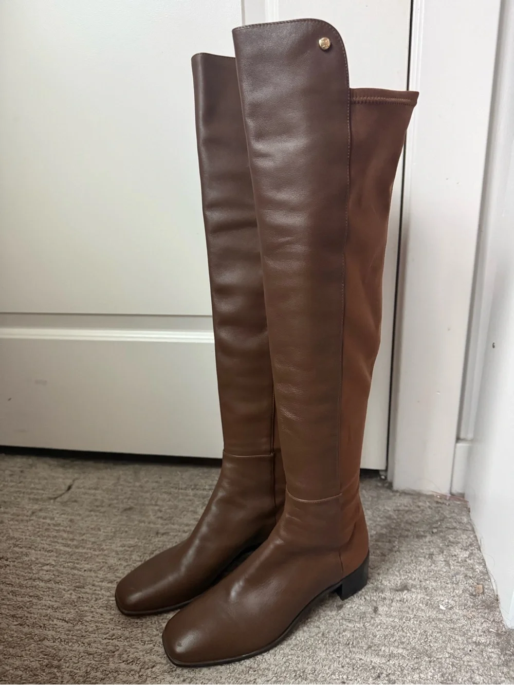 Stuart Weitzman Tall Brown Over-the-Knee Boots